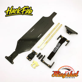 HackFab Slingshot drag chassis, 225mm wheelbase for Losi Mini-T 2.0