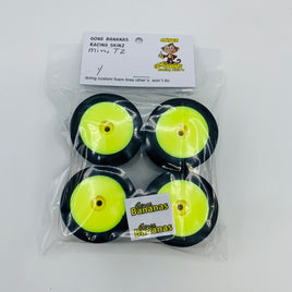 Gone Bananas Mini-T 2.0 Foam Tires (Yellow Wheels)