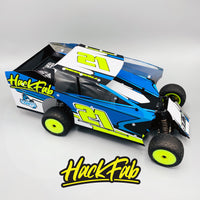 HackFab High Down-force EDM body for Mini-T/B EDM conversion