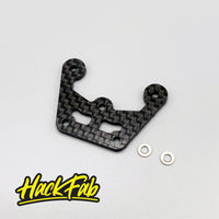 HackFab Carbon Fiber Bellcrank Brace for Team Associated Reflex 14B/14T/14R