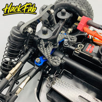 HackFab Carbon Fiber Bellcrank Brace for Team Associated Reflex 14B/14T/14R