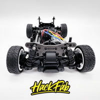 HackFab Carbon Fiber Rear Shock Tower for Team Associated Reflex 14R