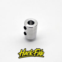 HackFab 7mm Hex Wheel Mount Hub 1/4" bore - 2 Pack