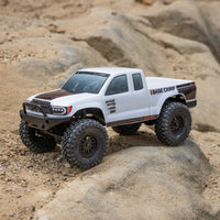 Axial 1/24 SCX24 Base Camp 4WD Rock Crawler Brushed RTR with Battery & Charger, White