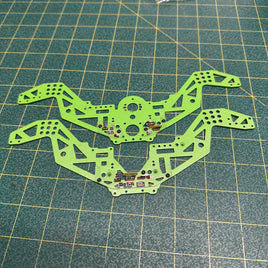 *New Losi Mini LMT chassis sides frame- green - grave digger