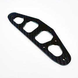 HackFab Late Model Front Bumper (Carbon Kydex) for Losi Mini Oval Conversion