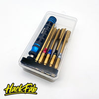 HackFab Metric/SAE/Phillips/Nut 1/4" Hex Driver Set