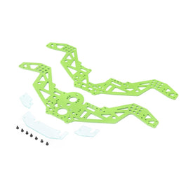 Losi Chassis Plate Set, Green: Mini LMT