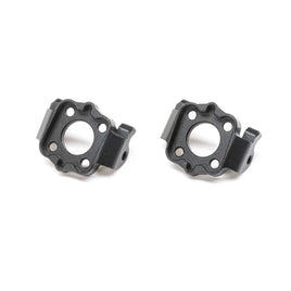 Losi Aluminum Spindle Carrier Set, 0deg, Black: Mini LMT