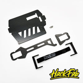 HackFab Carbon Fiber Oval Chassis conversion kit for Latrax Rally (5 cell nimh/2s lipo only)