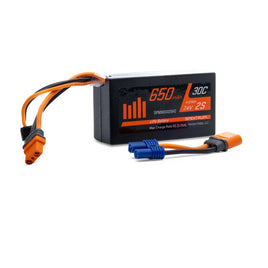 Spektrum 7.4V 650mAh 2S 30C Lipo Battery