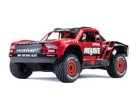 Arrma Mojave Grom MEGA 4WD 380 Brushed 1/18 Electric Desert Truck RTR (Red/Black)