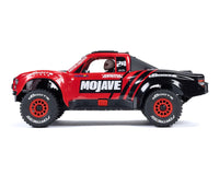 Arrma Mojave Grom MEGA 4WD 380 Brushed 1/18 Electric Desert Truck RTR (Red/Black)