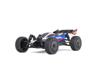 Arrma TYPHON GROM MEGA 380 Brushed 4X4 Small Scale Buggy RTR with Battery & Charger, Blue/Silver