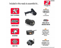 Arrma GORGON 4X2 MEGA 550 Brushed 1/10 Monster Truck Ready-To-Assemble Kit