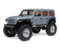 Axial SCX24 Jeep Wrangler JLU 4WD RTR Scale Mini Rock Crawler (Grey)