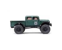 Axial SCX24 40's 4 Door Dodge Power Wagon 1/24 4WD RTR Scale Mini Crawler (Green)