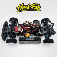 HackFab Carbon Fiber Oval Chassis conversion kit for Latrax Rally (5 cell nimh/2s lipo only)