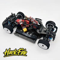 HackFab Carbon Fiber Oval Chassis conversion kit for Latrax Rally (5 cell nimh/2s lipo only)