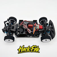 HackFab Carbon Fiber Oval Chassis conversion kit for Latrax Rally (5 cell nimh/2s lipo only)