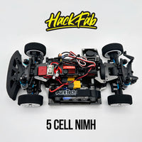 HackFab Carbon Fiber Oval Chassis conversion kit for Latrax Rally (5 cell nimh/2s lipo only)