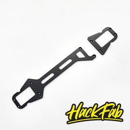 HackFab Carbon Fiber Upper Chassis Plates for Latrax Rally/Teton