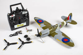 Rage  Supermarine Spitfire Micro RTF Airplane with PASS (Pilot Assist Stability Software) System