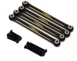 Treal Hobby FCX24 Brass Lower Links Set (Black) (19.4g)