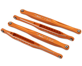 Treal Hobby Losi LMT Aluminum Lower Trailing Arm Link Set (Orange) (4) (160.5mm) (Long)