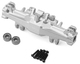 Treal Hobby Losi Mini LMT CNC Aluminum Axle Housing (Silver)