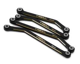 Treal Hobby TRX-4M Brass High Clearance Lower Suspension Links (Black) (4) (27.3g)