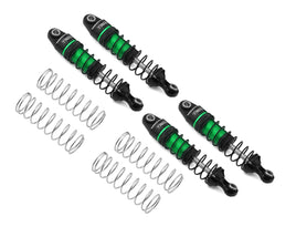 Treal Hobby TRX-4M 53mm Aluminum Oil Filled Threaded Damper Shocks (Green) (4)