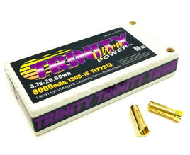 Trinity 1S Ultra Power Lipo Pack Battery w/ 5MM Bullets 3.7v 8000mah 130C