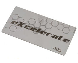 eXcelerate Tungeston 1S Battery Weight Plate (40g)