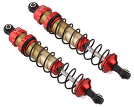 Yeah Racing Aluminum 100mm Big Bore Shocks for Traxxas Slash/Stampede/Bandit (Red) (2)