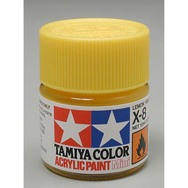 Tamiya X-8 Lemon Yellow Acrylic Paint (10ml)