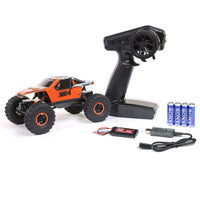 Axial AX24 XC-1 1/24 4WD RTR 4WS Mini Crawler (Orange) w/2.4GHz Radio, Battery & Charger