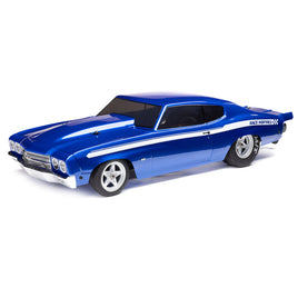 Losi 1/16 1970 Chevelle 2WD RTR Mini No Prep Drag Car (Blue) w/2.4GHz Radio, Battery & Charger