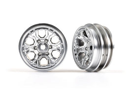 Traxxas Wheels 1.0In Satin Chrome 2Pk