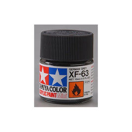 Tamiya XF-63 Flat German Grey Acrylic Paint (10ml)