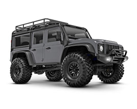 Traxxas TRX-4M 1/18 Electric Rock Crawler w/Land Rover Defender Body (Silver/Grey)