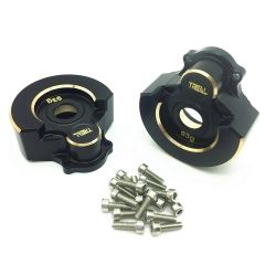 Treal Traxxas TRX-4 Brass Heavy Weight Outer Portal Drive Housing 93g (2pcs) Black