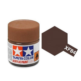 Tamiya XF-84 Flat Dark Iron Acrylic Paint (10ml)