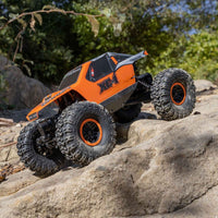 Axial AX24 XC-1 1/24 4WD RTR 4WS Mini Crawler (Orange) w/2.4GHz Radio, Battery & Charger