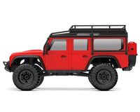 Traxxas TRX-4M 1/18 Electric Rock Crawler w/Land Rover Defender Body (Red)