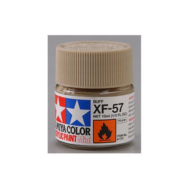 Tamiya XF-57 Flat Buff Acrylic Paint (10ml)