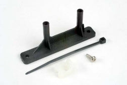 Traxxas Speed control mounting plate, cable tie-down