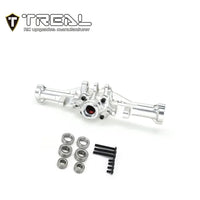 TREAL Aluminum 7075 Rear Axle Housing for 1/18 TRX4M Defender Bronco - Silver