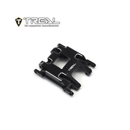 Treal Aluminum 7075 Center Skid Plate CNC Machined Upgrdes For 1/18 TRX-4M (Black)