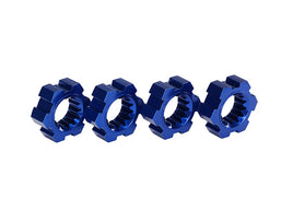 Traxxas X-Maxx/XRT Aluminum Wheel Hex Hub (Blue) (4)